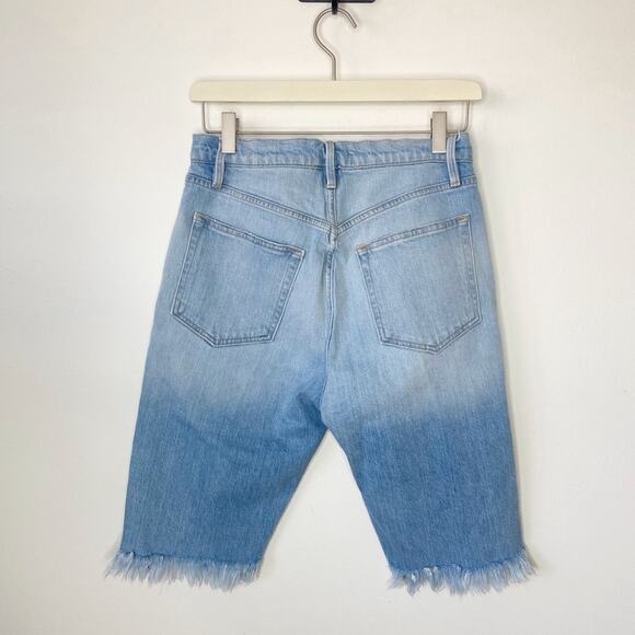 Frame Denim Le Vintage Bermuda Shorts High-Waisted Casual Size 6/28 - Picture 4 of 6